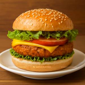 Chicken maharaja burger