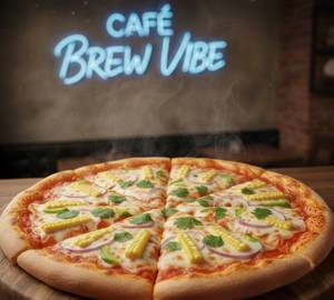 Baby corn pizza