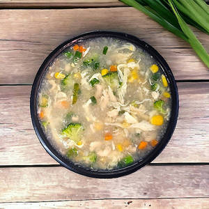 Sweet Corn Non Veg Soup
