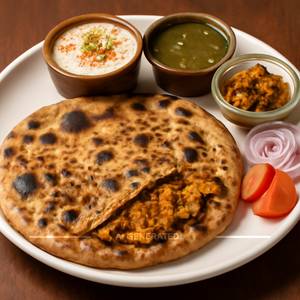 Tandoori Paneer Paratha