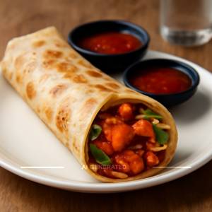 Hot & Spicy Chicken Wrap