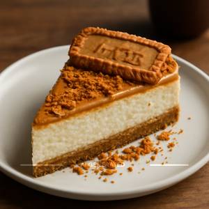 Lotus Biscoff Cheese Cake Slice
