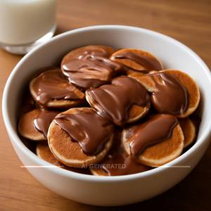 Belgian Chocolate - Milk Pancakes (8 Pcs)