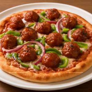 Manchurian pizza