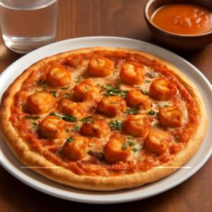 Paneer makhani pizza