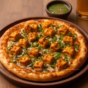 Shawarma Paneer Pizza