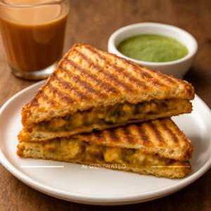 Masala Grilled Sandwich