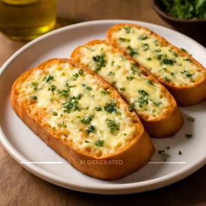 Cheese garlic bread