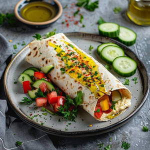 Cheese Chilli Melt Wrap