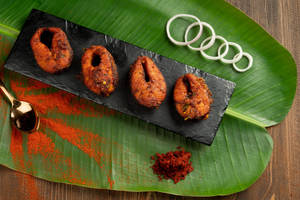 Koramenu Fry With Yellipaya Karam