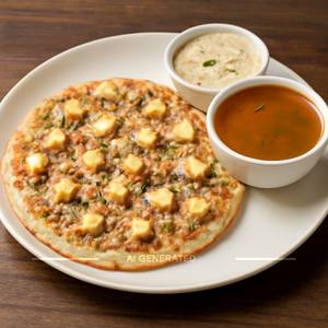 Paneer Onion uttapam