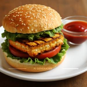 Paneer Grilled Burger