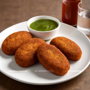 Paneer cutlets