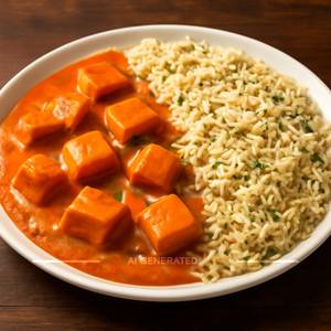 Butter Paneer Rice 