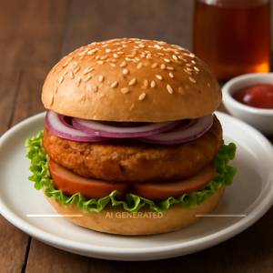 Aloo tikki burger