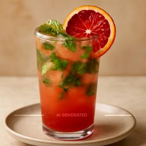 Blood Orange Mojito