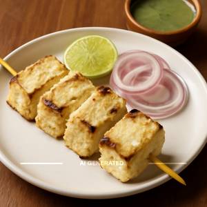 Tandoori paneer malai tikka