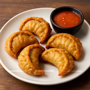 Veg Fried Momos [5 Pieces]