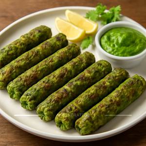 Veg Hara Bhara Kebab (8 Pcs)