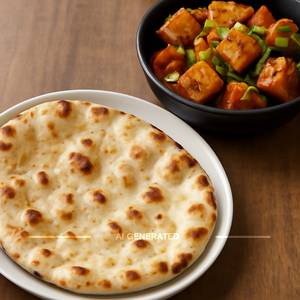 1 Plain Naan + 1 Paneer Chilli