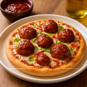 Veg Manchurian Pizza [6 inch]                             