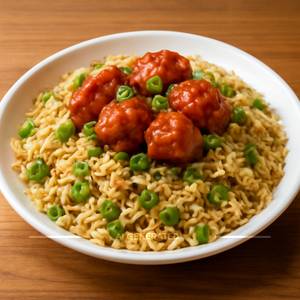 Chicken Manchurian Fried Rice