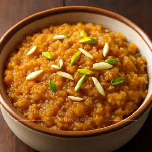 Desi Ghee Moong Dal Halwa
