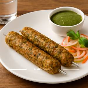 Veg Seekh Kabab (Pack of 2)???                                                 