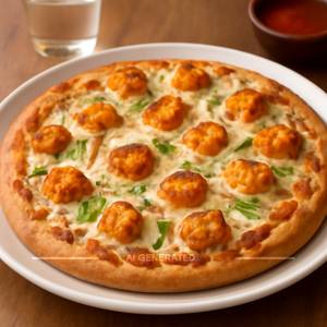 Paneer Tikka Cheese Pizza