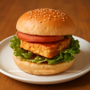 Paneer Veg Burger