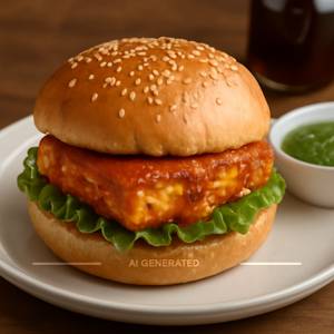 Paneer Makhani Burger