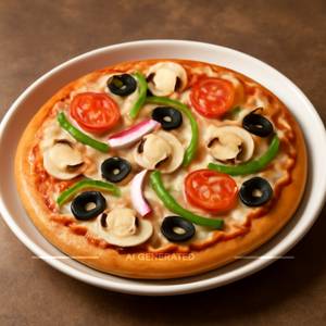 Veggie Fresh Pizza 9 Inches 