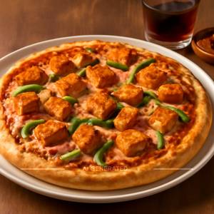 Peri peri paneer pizza
