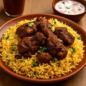 Mutton Fry Biryani