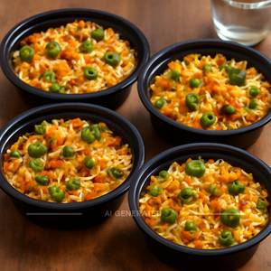 Veg biryani (Pack of 4)