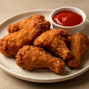 Crispy Chicken Wings [5 Pieces]