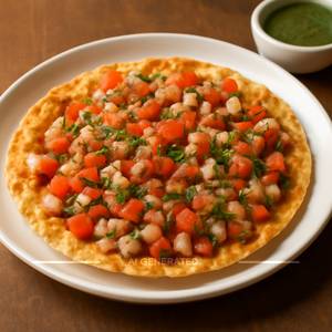Fried Masala Papad