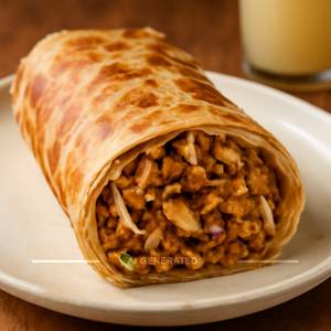Chicken Paratha Shawarma