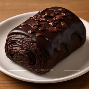 Rich chocolate pastry