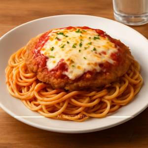 Chicken Parmigiana Spaghetti