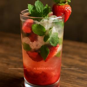 Strawberry mojito