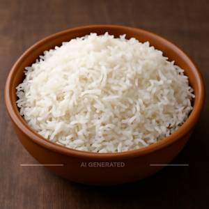 Plain rice