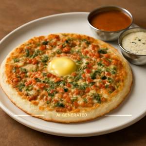 Butter Uttapam