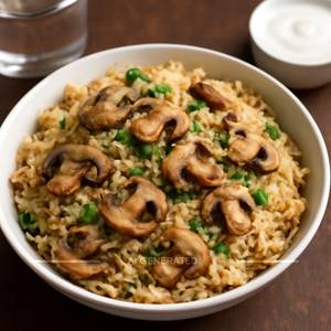 Mushroom pulao