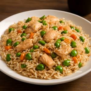 Chicken fried rice i