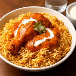 Butter Chicken Biryani