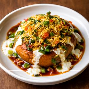 Aloo Tikki Chaat