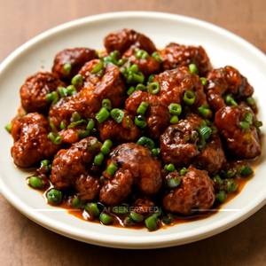Mushroom Manchurian Dry