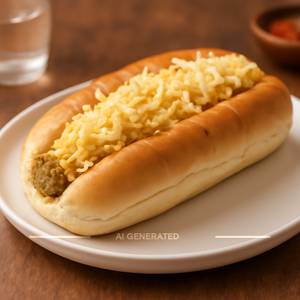 Veg Cheese Hot Dog
