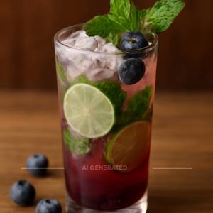Blueberry Mojito